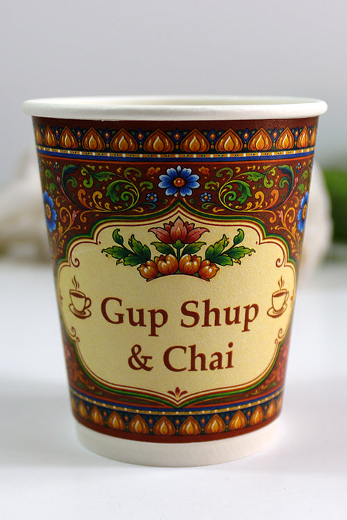 Load image into Gallery viewer, 104 Gup Shup &amp; Chai - Mehndi/Dholki Chai Cups | Weddings/Nikkah/Mehndi/Parties
