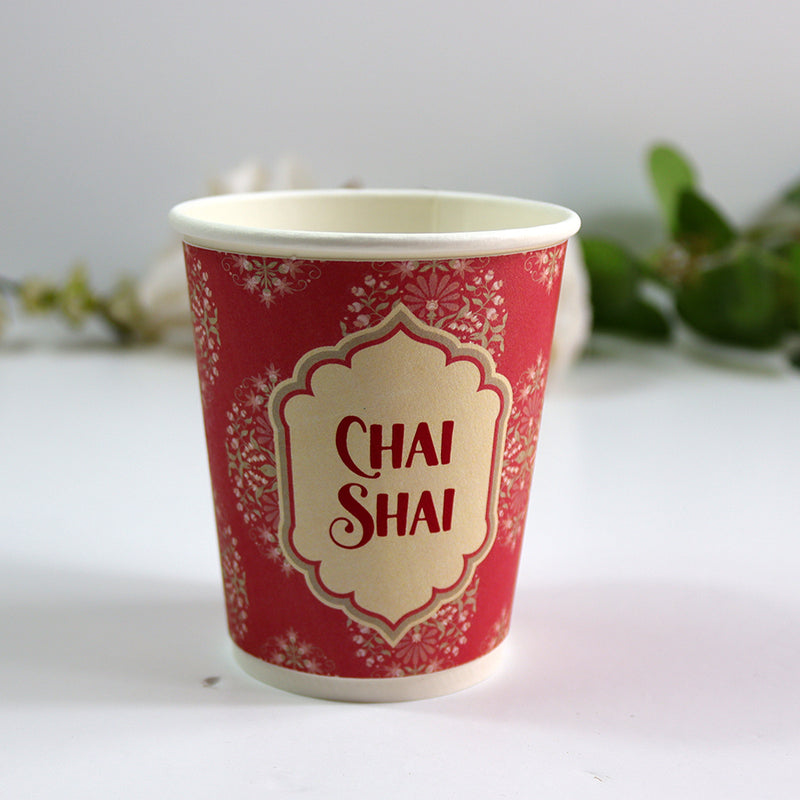 105 Chai Shai - Mehndi/Dholki Chai Cups | Weddings/Nikkah/Mehndi/Parties
