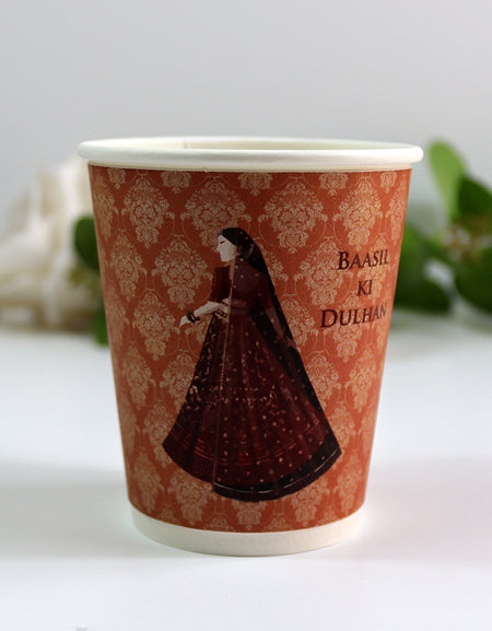 117 Red Bride - Mehndi/Dholki Chai Cups | Weddings/Nikkah/Mehndi/Parties