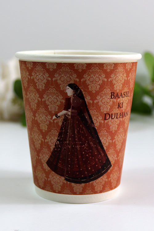 Load image into Gallery viewer, 117 Red Bride - Mehndi/Dholki Chai Cups | Weddings/Nikkah/Mehndi/Parties
