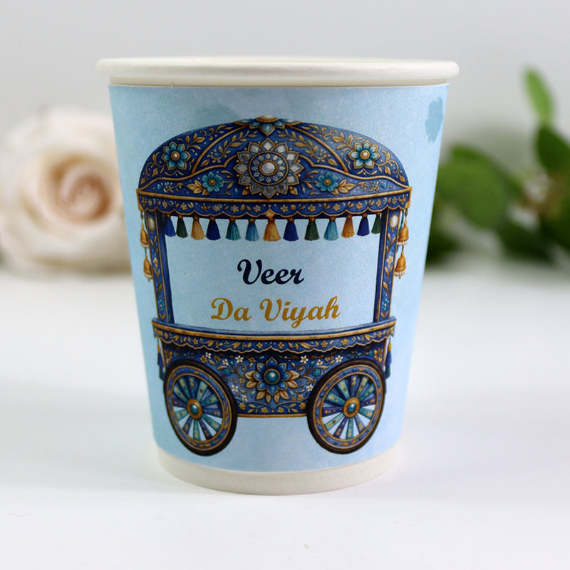 132 Mehndi - Mehndi/Dholki Chai Cups | Weddings/Nikkah/Mehndi/Parties