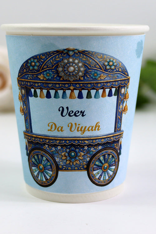 Load image into Gallery viewer, 132 Mehndi - Mehndi/Dholki Chai Cups | Weddings/Nikkah/Mehndi/Parties
