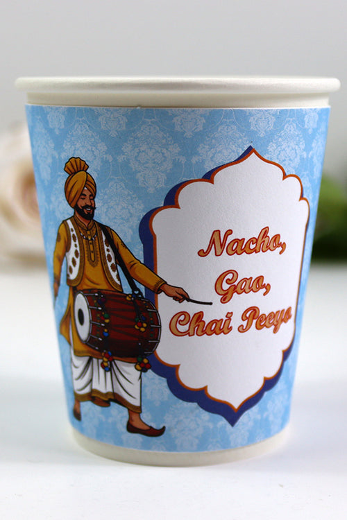 Load image into Gallery viewer, 136 Mehndi - Mehndi/Dholki Chai Cups | Weddings/Nikkah/Mehndi/Parties

