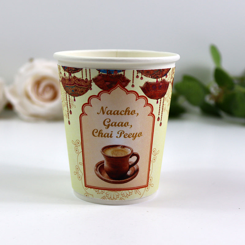 135 Mehndi - Mehndi/Dholki Chai Cups | Weddings/Nikkah/Mehndi/Parties