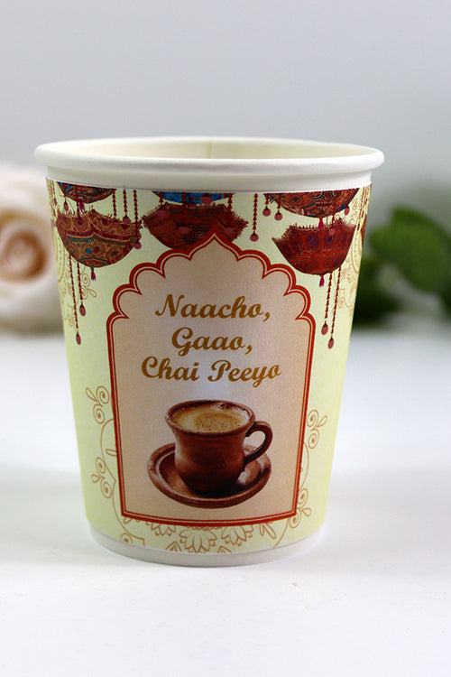 Load image into Gallery viewer, 135 Mehndi - Mehndi/Dholki Chai Cups | Weddings/Nikkah/Mehndi/Parties
