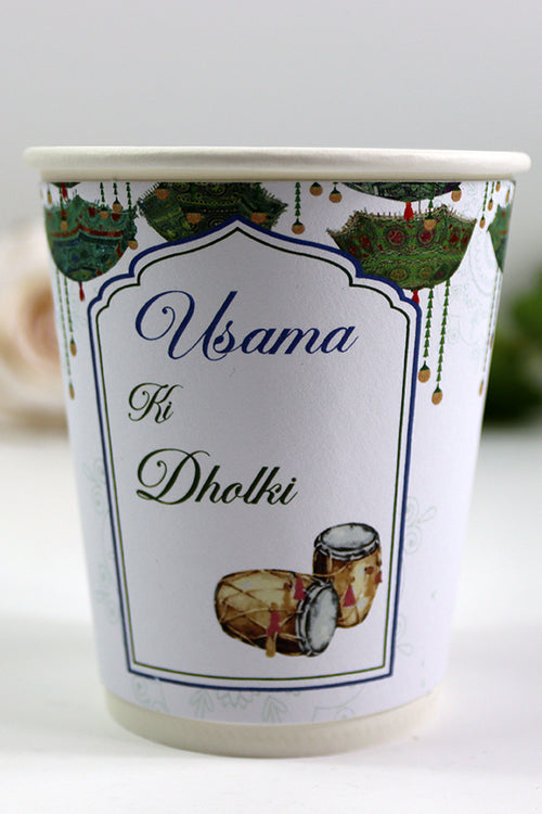 Load image into Gallery viewer, 144 Mehndi - Mehndi/Dholki Chai Cups | Weddings/Nikkah/Mehndi/Parties
