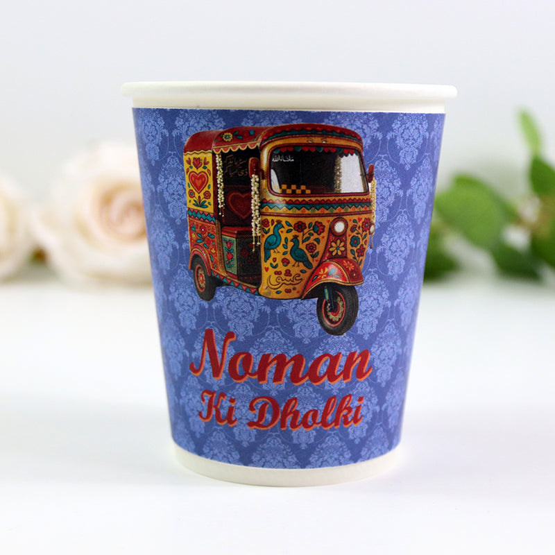 142 Mehndi - Mehndi/Dholki Chai Cups | Weddings/Nikkah/Mehndi/Parties