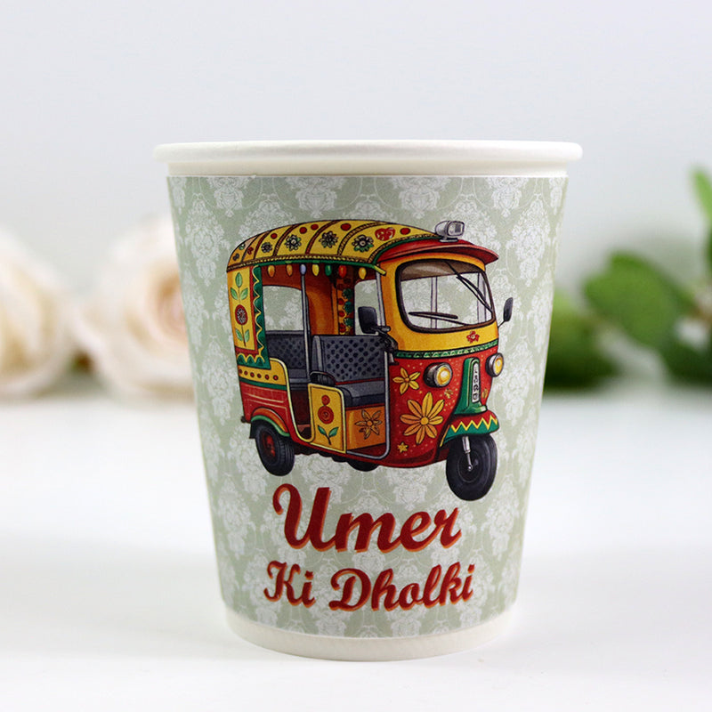 141 Mehndi - Mehndi/Dholki Chai Cups | Weddings/Nikkah/Mehndi/Parties