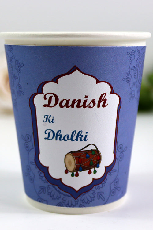 Load image into Gallery viewer, 138 Mehndi - Mehndi/Dholki Chai Cups | Weddings/Nikkah/Mehndi/Parties
