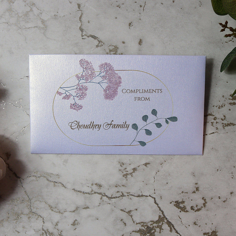 Personalised Money Envelope MNV 140