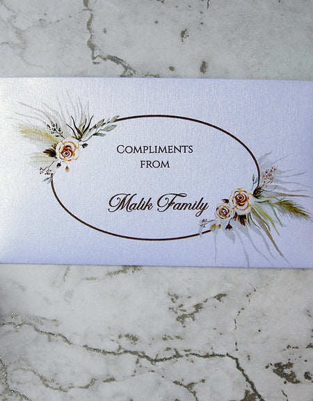 Personalised Money Envelope MNV 137