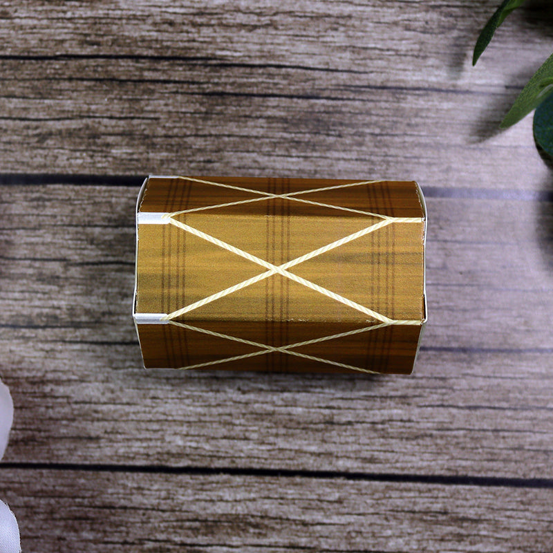Colourful Dhol-Shaped Favour Boxes DHL 101 – Flat Pack, Fill Your Way