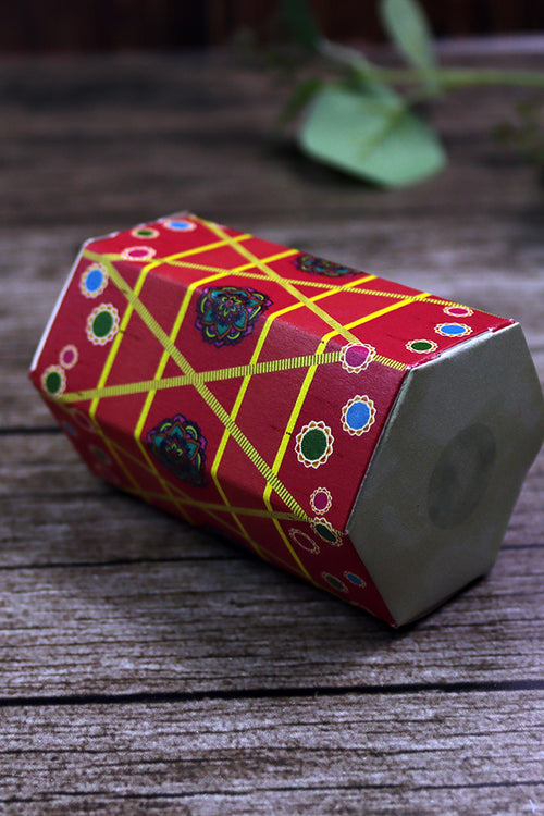 Load image into Gallery viewer, Colourful Dhol-Shaped Favour Boxes Party &amp; Wedding Favours pink

