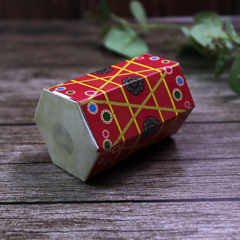 Colourful Dhol-Shaped Favour Boxes Party & Wedding Favours pink