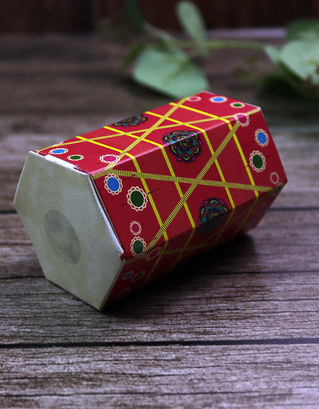 Colourful Dhol-Shaped Favour Boxes Party & Wedding Favours pink