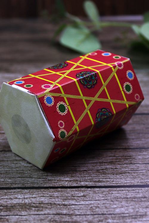 Load image into Gallery viewer, Colourful Dhol-Shaped Favour Boxes Party &amp; Wedding Favours pink
