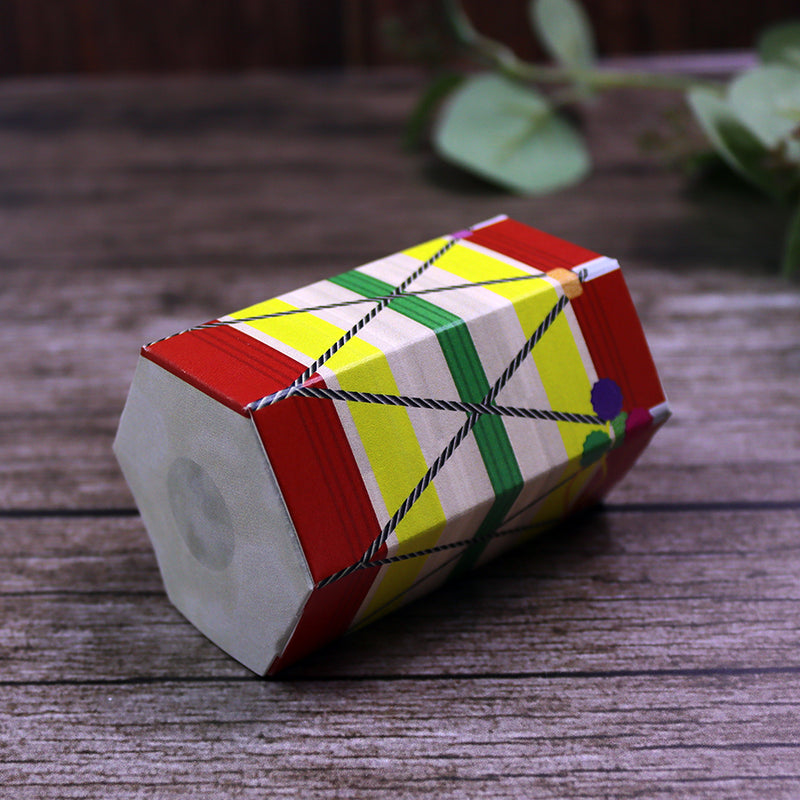 Colourful Dhol-Shaped Favour Boxes Party & Wedding Favours