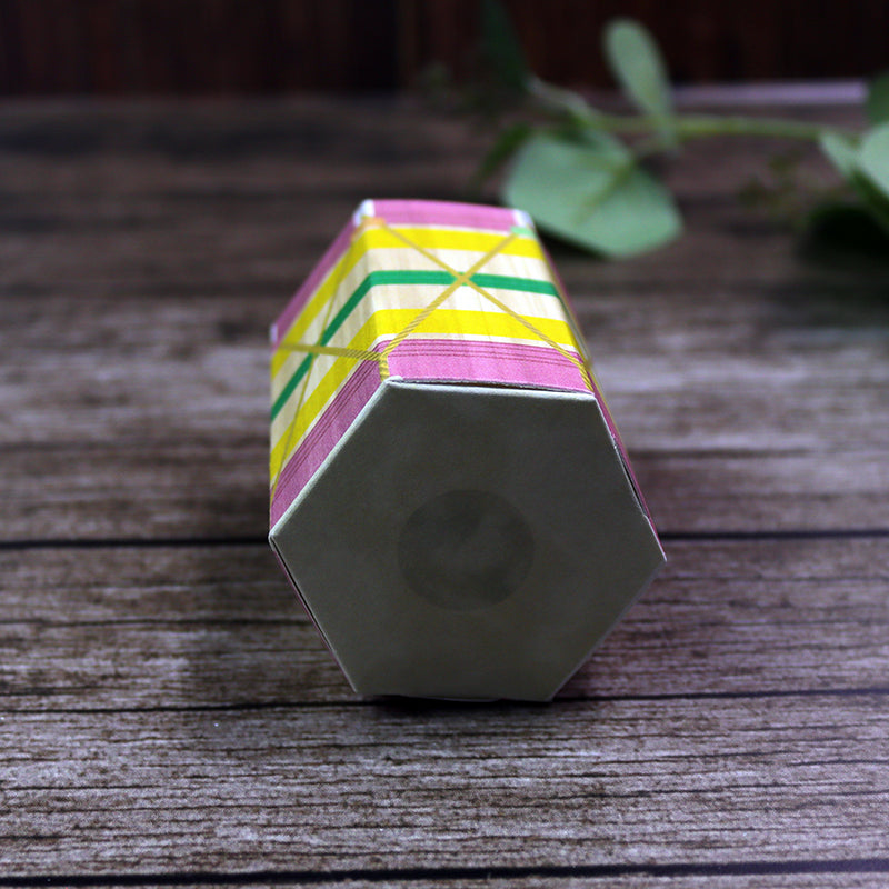 Colourful Dhol-Shaped Favour Boxes DHL 105 – Flat Pack, Fill Your Way