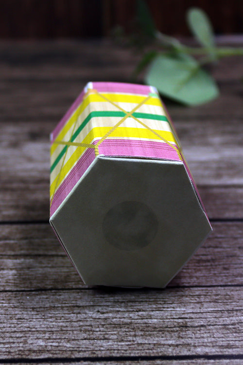 Load image into Gallery viewer, Colourful Dhol-Shaped Favour Boxes DHL 105 – Flat Pack, Fill Your Way
