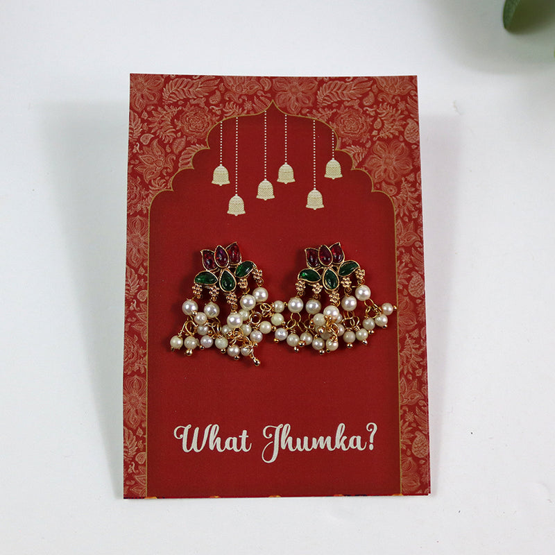 What Jhumka A7 Gift Cards | 121 Arch | Jhumka Earring Holder Cards | Mehndi, Sangeet & Wedding Favours