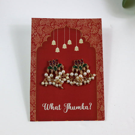 What Jhumka A7 Gift Cards | 121 Arch | Jhumka Earring Holder Cards | Mehndi, Sangeet & Wedding Favours