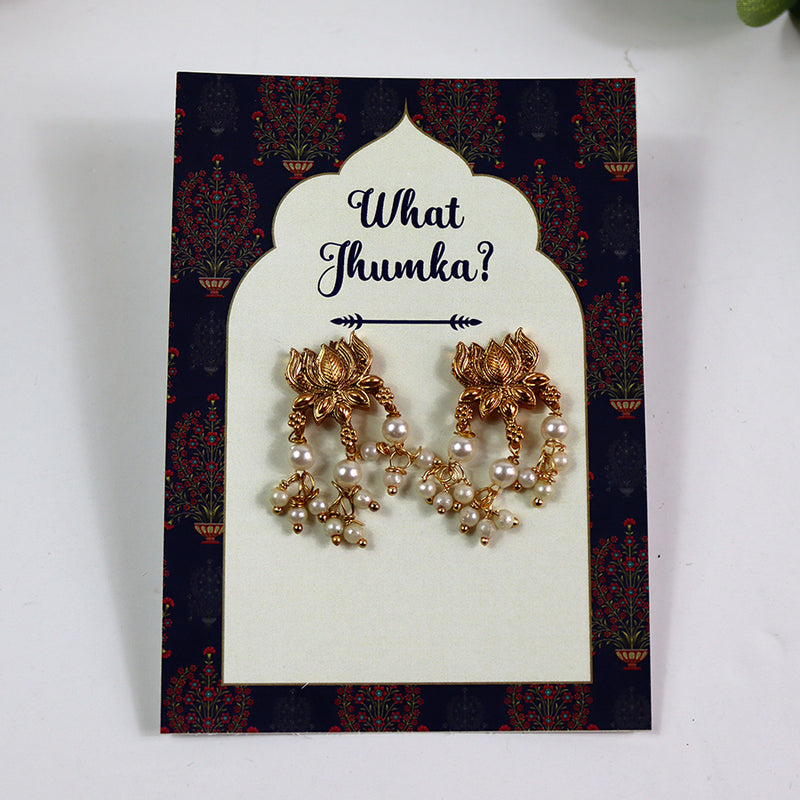 What Jhumka A7 Gift Cards | 128 Blue | Marigold Mehndi Sangeet Favor | Jhumka Earring Holder Cards | Mehndi, Sangeet & Wedding Favours