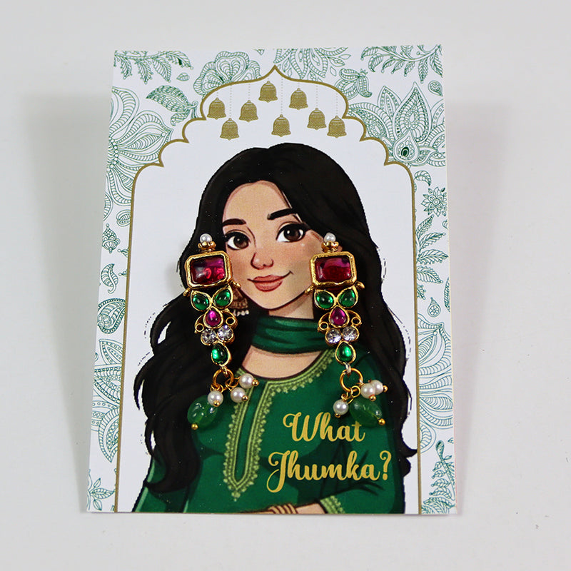 What Jhumka A7 Gift Cards | 105 Green | Marigold Mehndi Sangeet Favor | Custom South Asian Wedding Gift Card | Bole Chudiyan Bangle