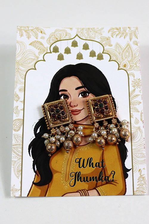 Load image into Gallery viewer, What Jhumka A7 Gift Cards | 107 Yellow | Marigold Mehndi Sangeet Favor | Custom South Asian Wedding Gift Card | Bole Chudiyan Bangle

