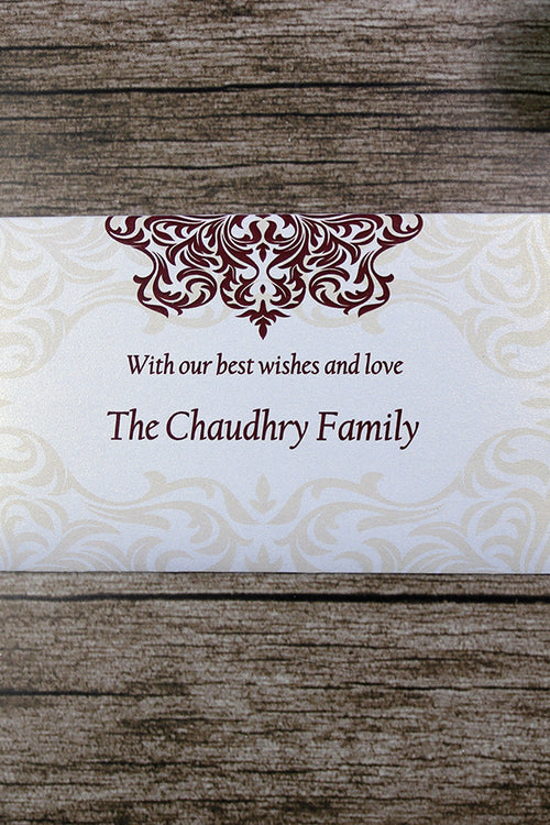 Load image into Gallery viewer, Money envelope personalised floral for wedding gift party
