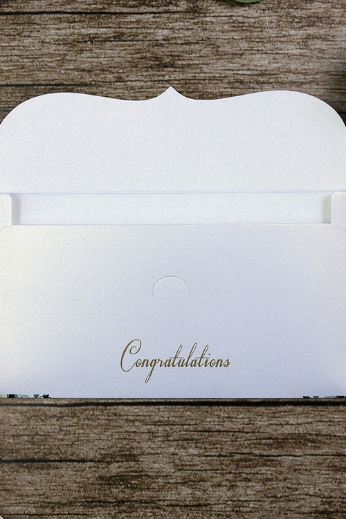 Load image into Gallery viewer, Money envelope personalised floral for wedding gift party
