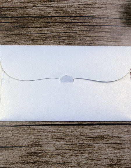 Money envelope personalised floral for wedding gift party red pattern