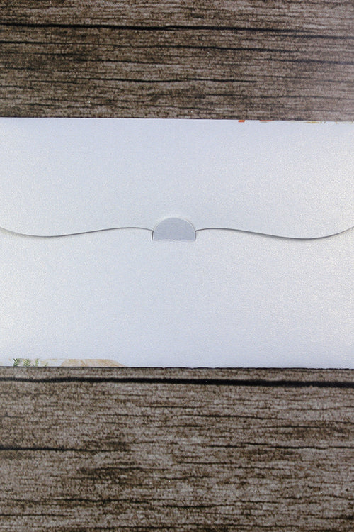 Load image into Gallery viewer, Money envelope personalised floral for wedding gift party autumn flower
