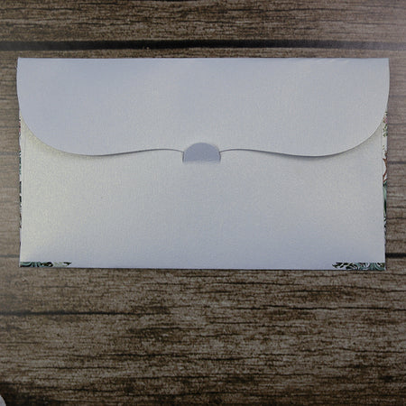 Money envelope personalised floral for wedding gift party mughal floral