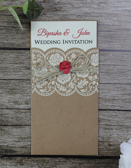 SC 5561 Pocket Invitation