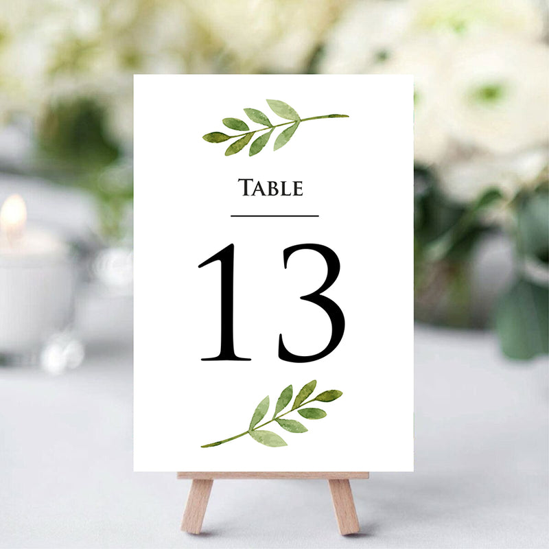 Personalized A5 Wedding Table Numbers: Tailored Elegance for Your Special Day 1263