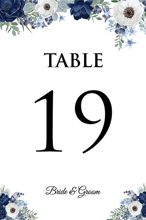 Load image into Gallery viewer, Personalized A5 Wedding Table Numbers: Tailored Elegance for Your Special Day 1269
