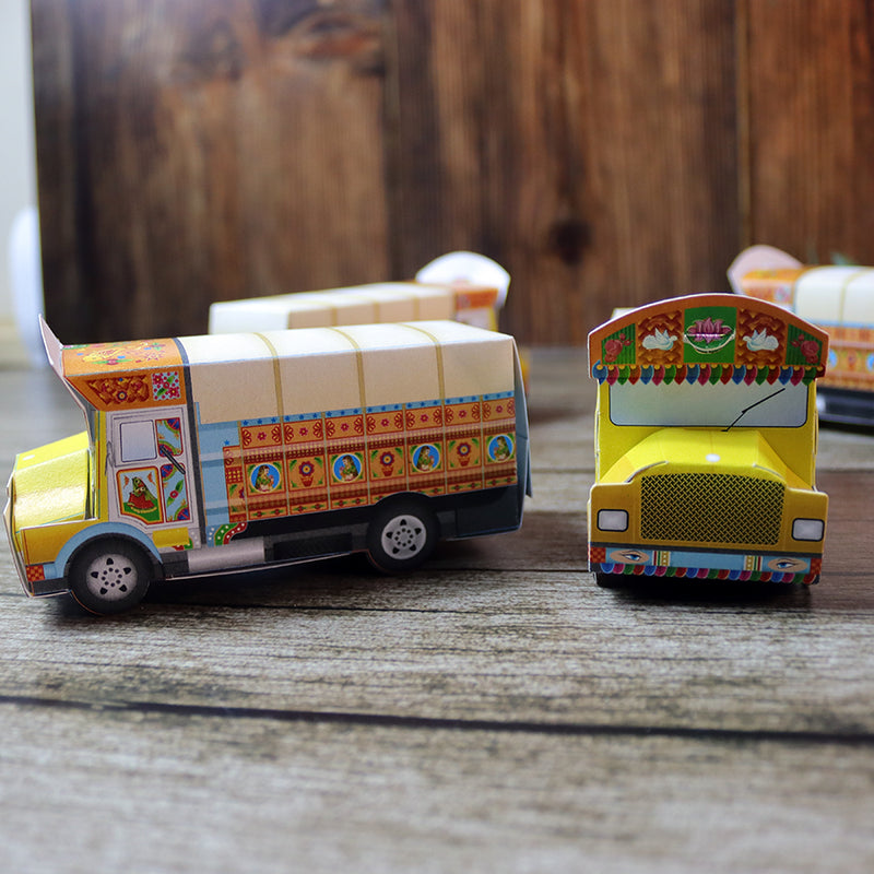 Truck Shaped Favour Boxes – Flat Pack, Fill & Assemble