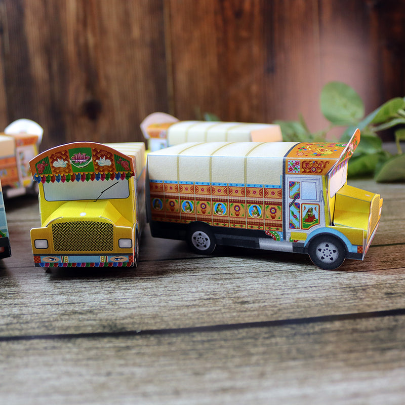 Truck Shaped Favour Boxes – Flat Pack, Fill & Assemble