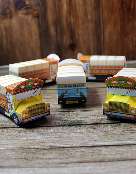 Truck Shaped Favour Boxes – Flat Pack, Fill & Assemble