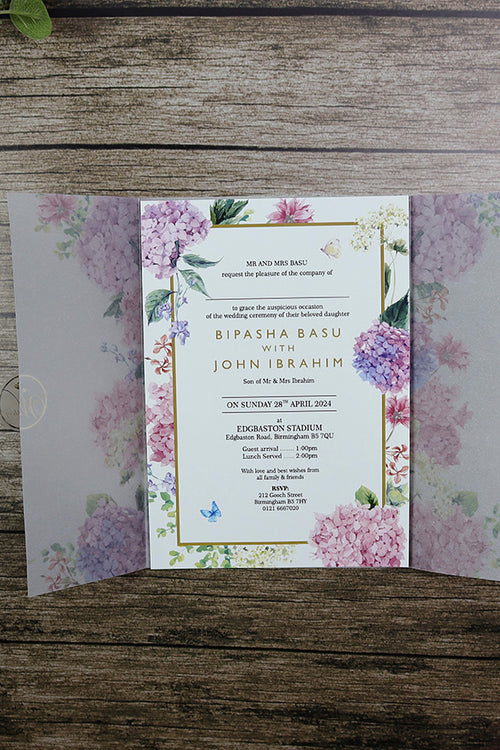 Load image into Gallery viewer, Lovely Summery Floral invitations
Spring flowers invitations
