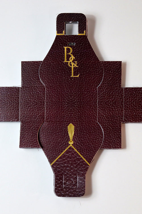 Load image into Gallery viewer, Handbag-Shaped Favour Boxes 103 Maroon – Personalised with Initials or Logo
