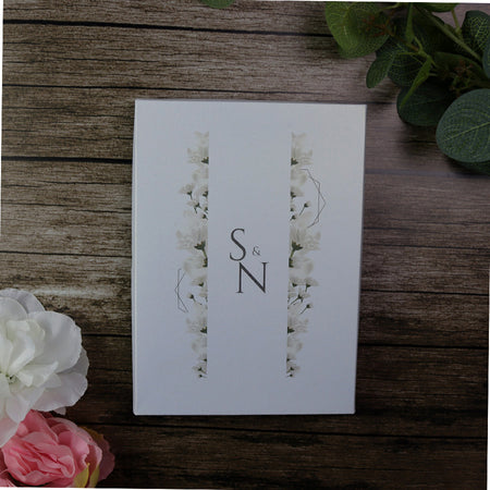 Box Invitation Wedding Card which is A5 size and totally customisable