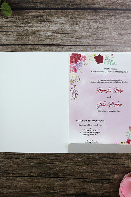 Load image into Gallery viewer, Flap Fold Personalized Invitation CLA5 103
