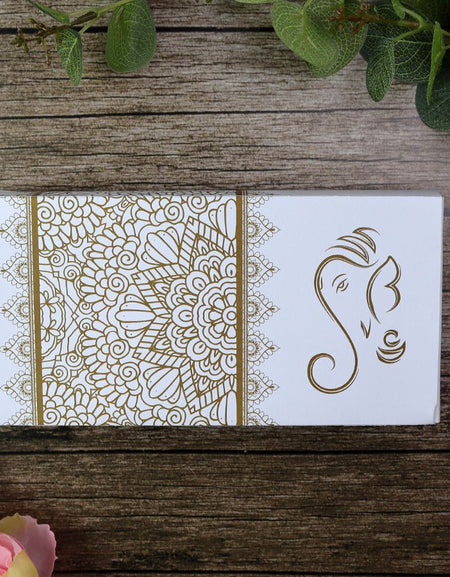 Personalized Gold Print Sweet/Mithai Box MB 101