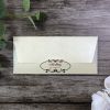 Load image into Gallery viewer, Simple cream budget invitation with gold foil SC 5658
