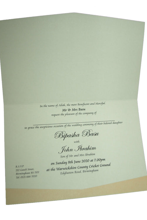 Load image into Gallery viewer, Valima Invitation for Islamic Weddings
