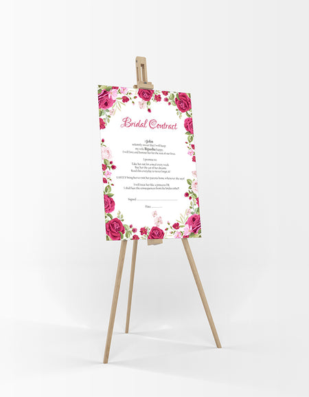 1078 – A1 Bridal Contract, Marriage Contract