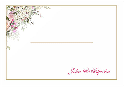 Load image into Gallery viewer, Personalised A5 envelope with custom design for wedding invitations
