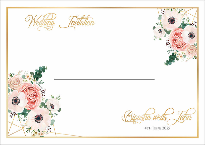 C5 Cream Personalised Envelope 1091