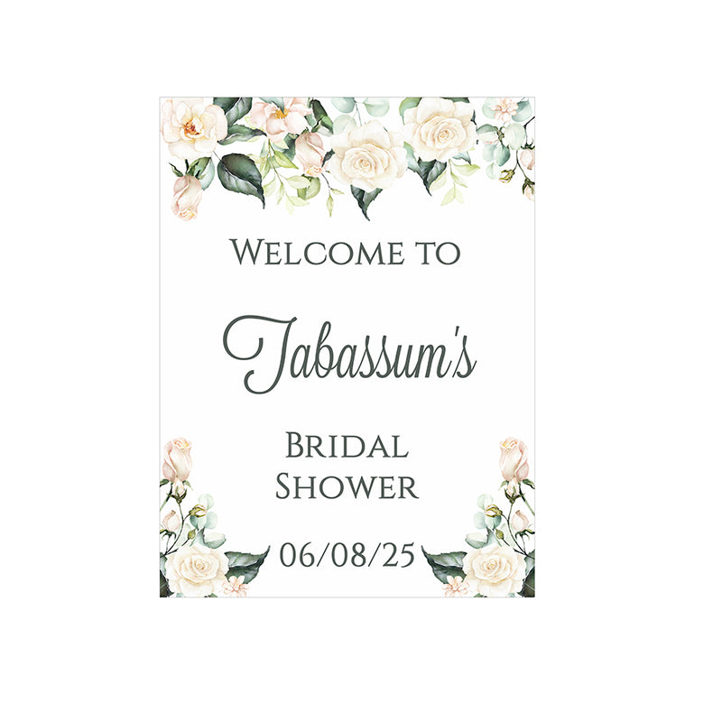 1106 – A1 Mounted Welcome Poster